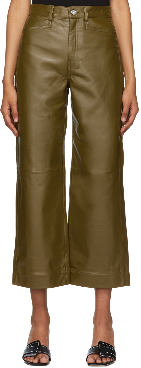 ssense leather pants