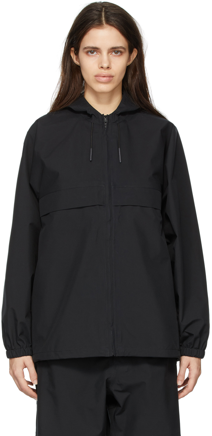 Black DRWN OFF Rain Jacket