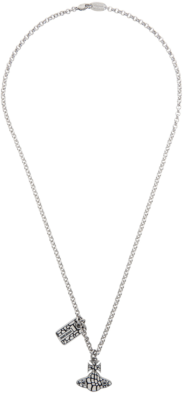 vivienne westwood silver necklace