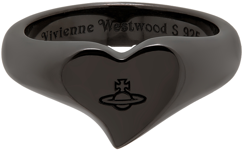 Vivienne Westwood: Gunmetal Marybelle Ring | SSENSE