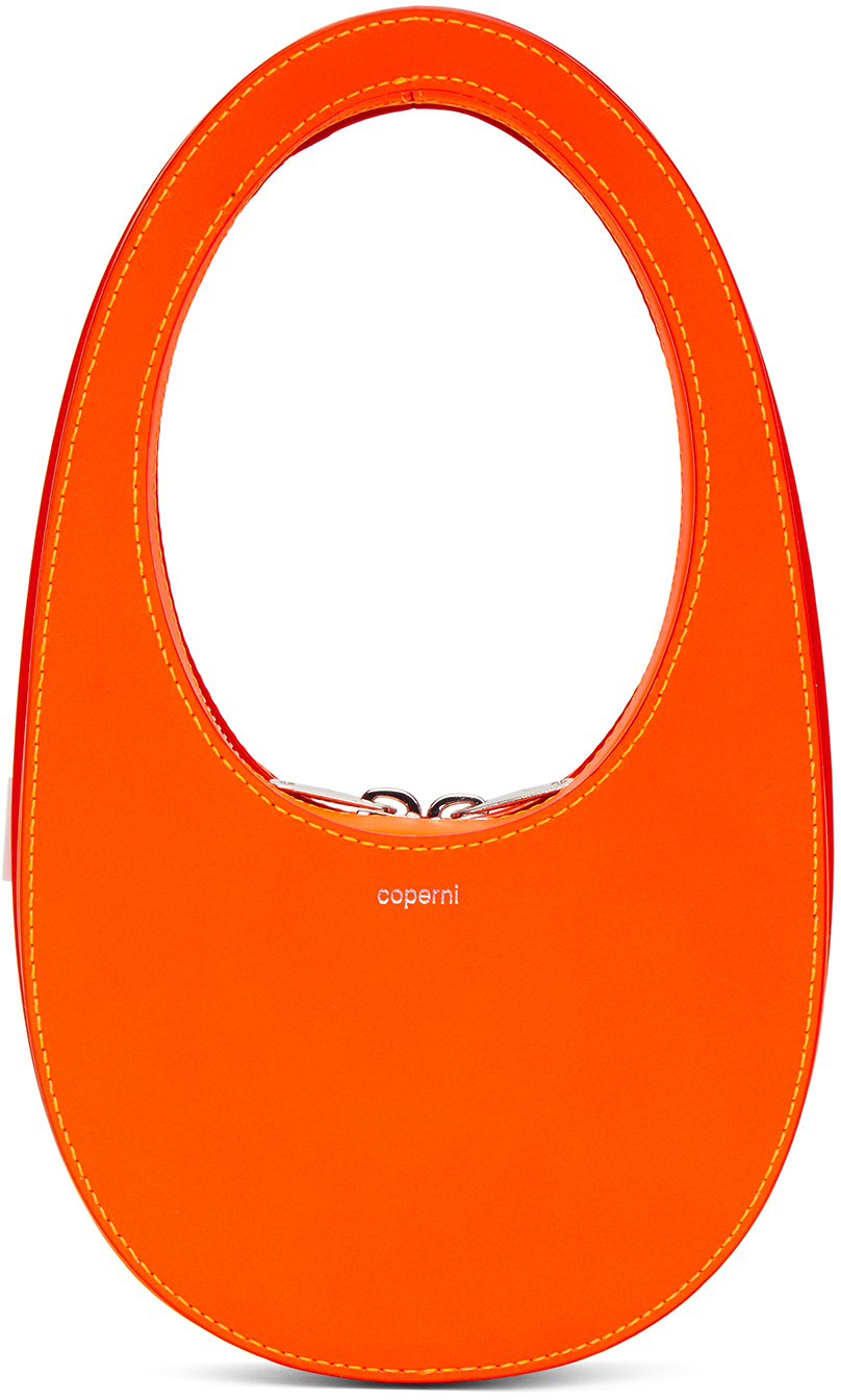Orange Mini Swipe Bag
