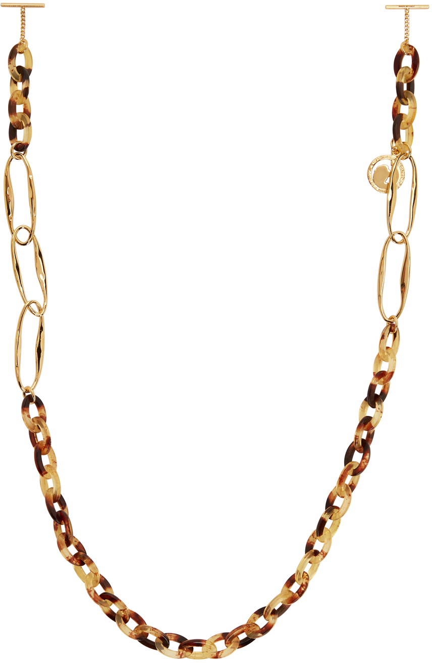 Chloé Gold & Tortoiseshell Eyewear Chain SSENSE