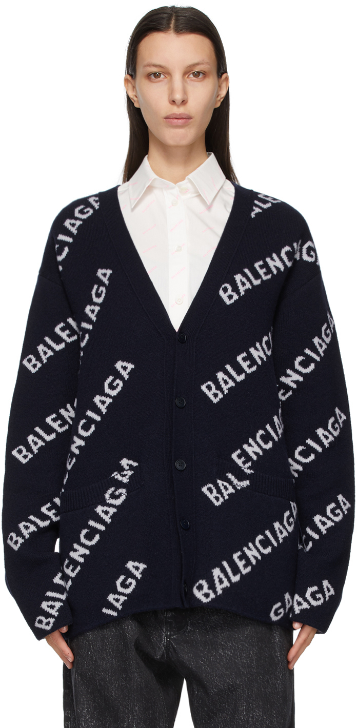 balenciaga logo sweater