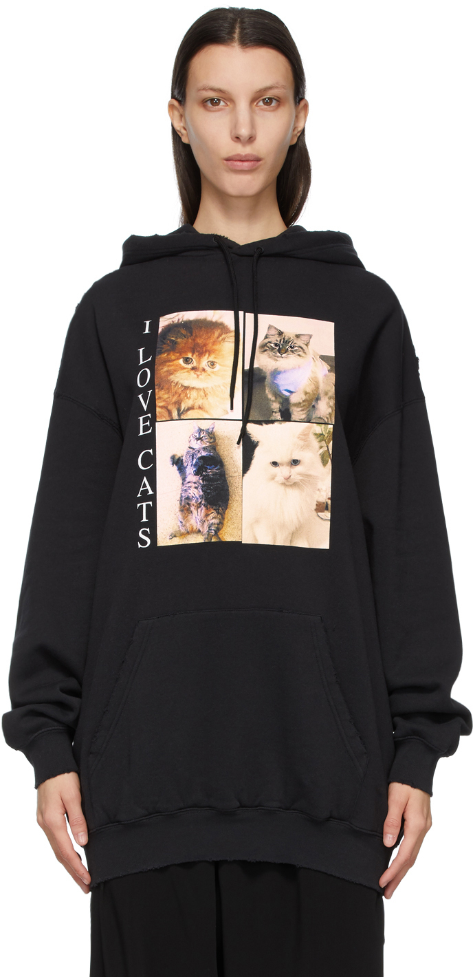 i love cats hoodie