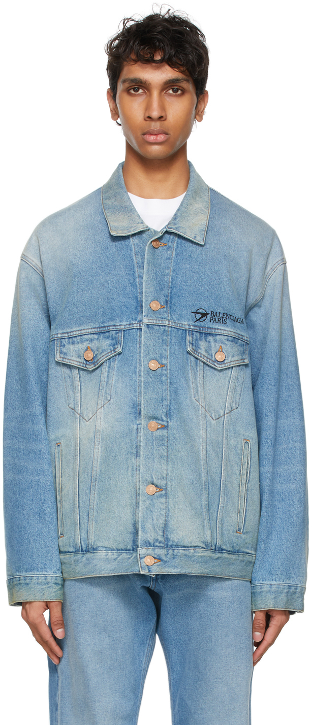 Balenciaga オーバーサイズ デニム ジャケット