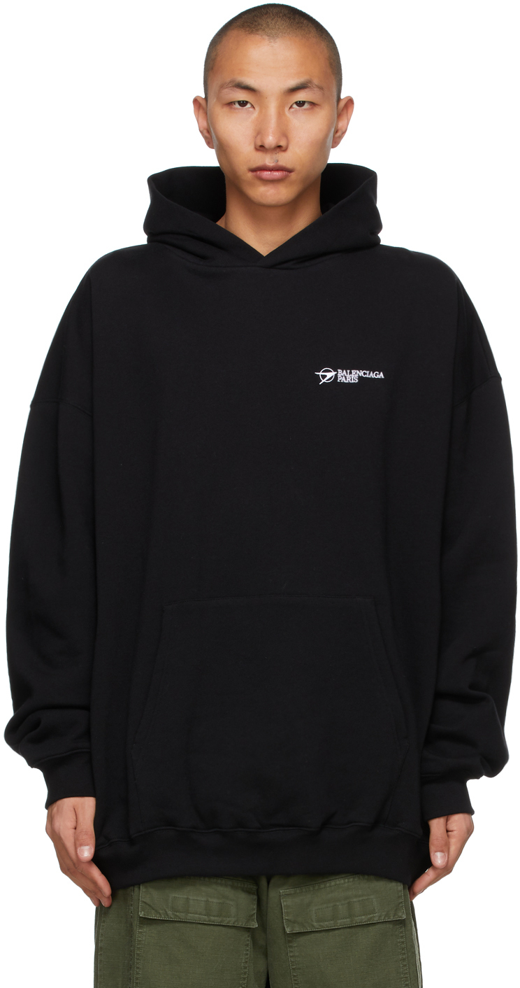 ssense balenciaga hoodie