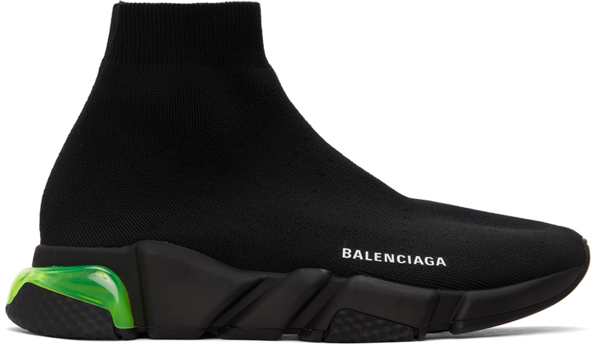 balenciaga black green