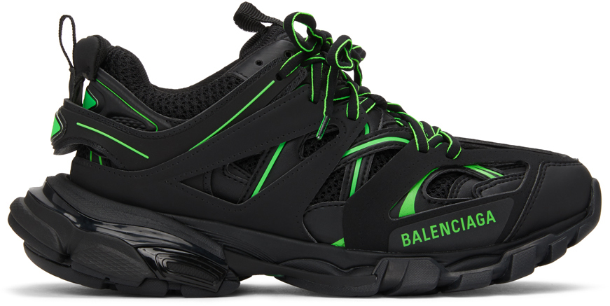 balenciaga black green