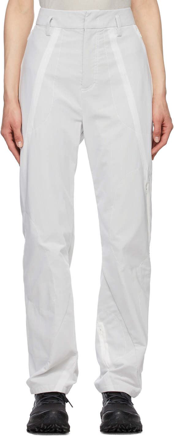 Post Archive Faction (PAF): White 4.0 Center Trousers | SSENSE Canada