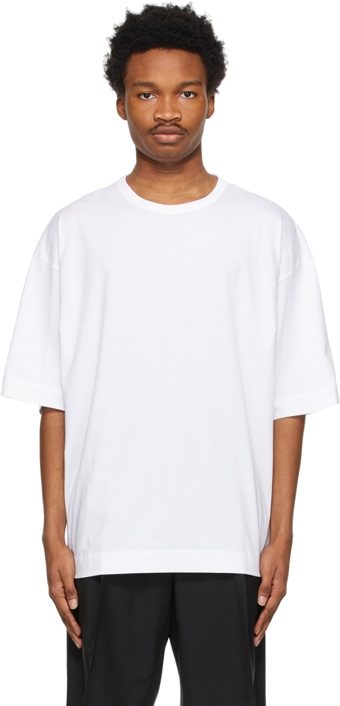 White Cotton Oversized T-Shirt