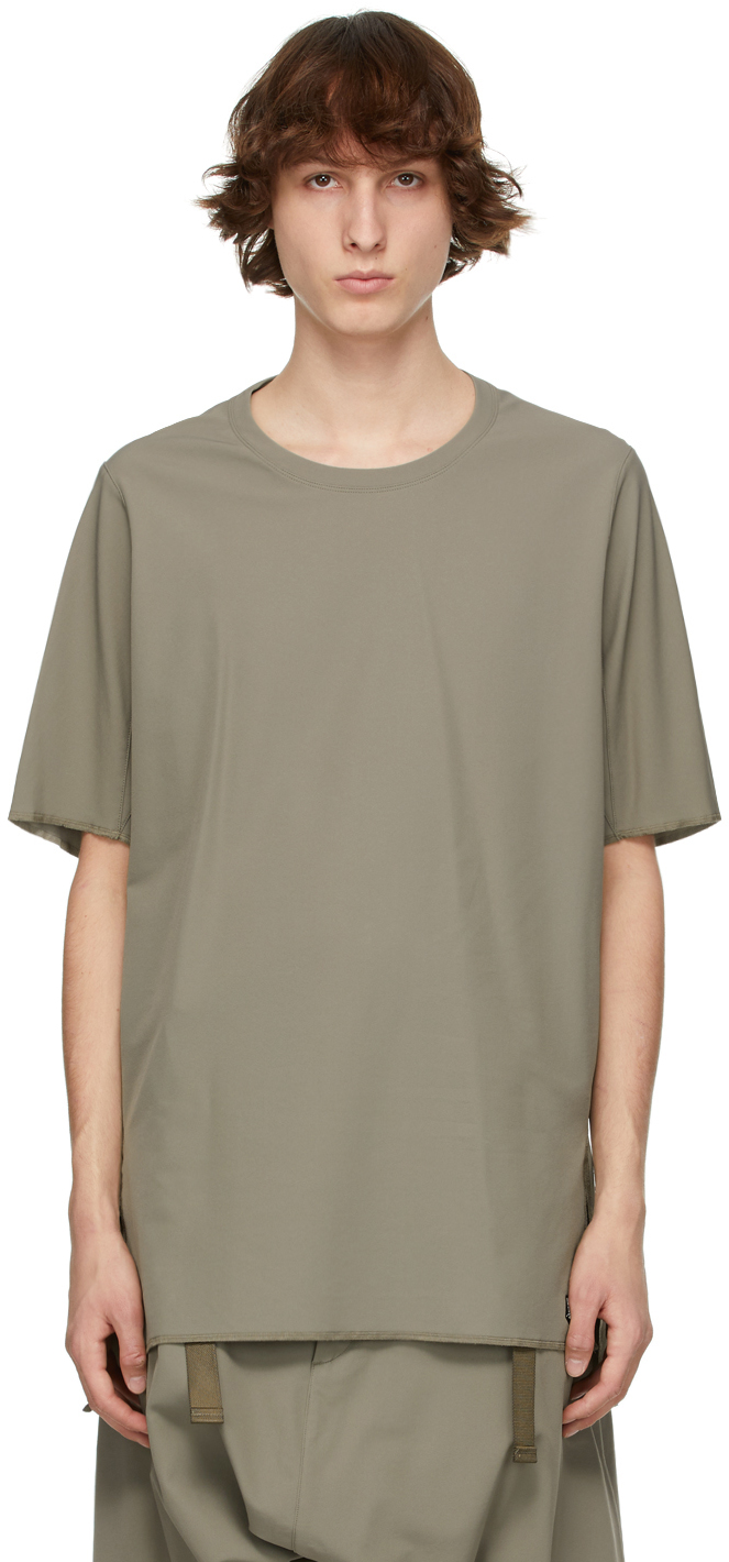 ACRONYM: Khaki S24-DS-B T-Shirt | SSENSE