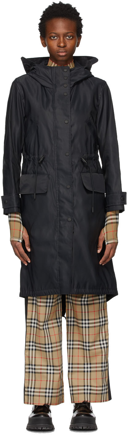 Burberry Black Bacton Coat