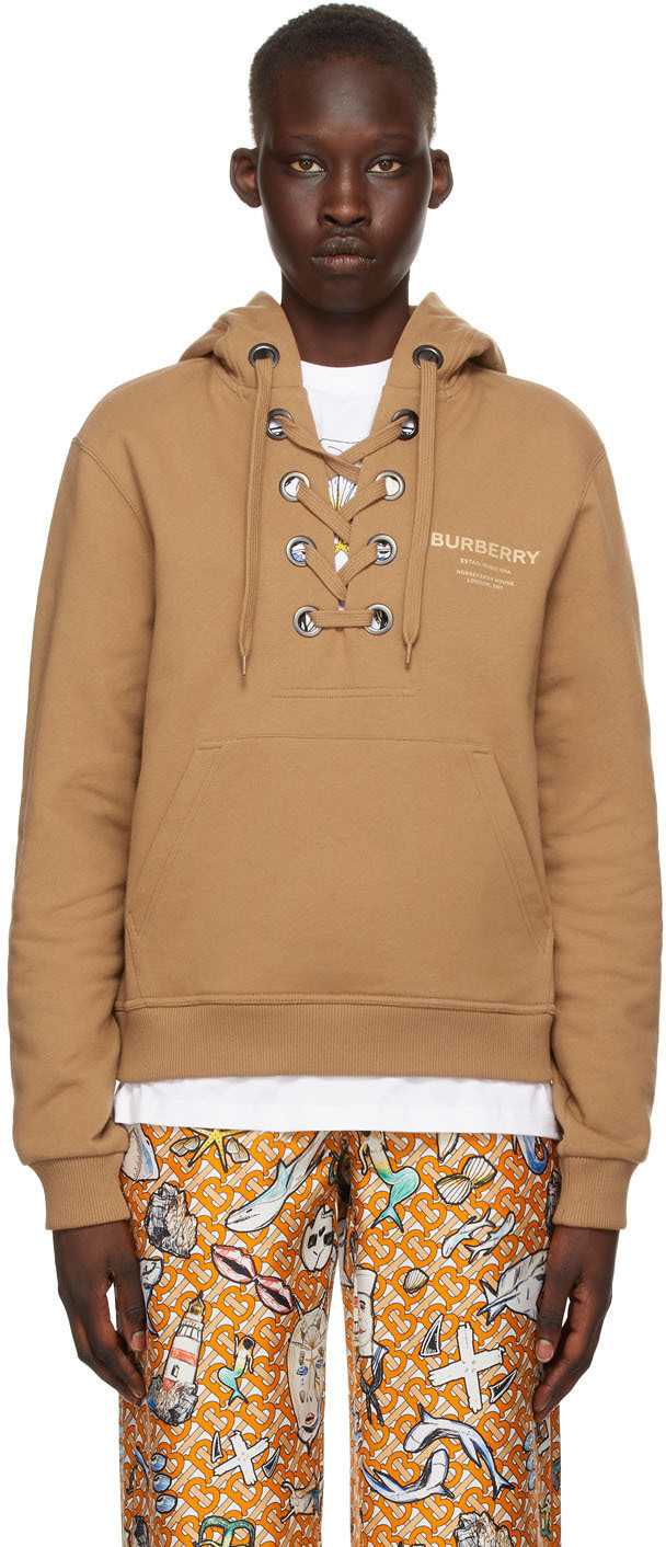 Burberry hoodie brown Clearance