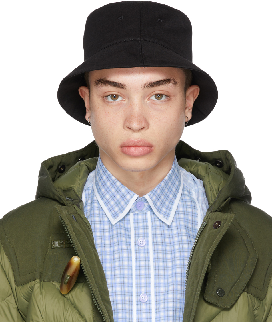 Burberry Reversible Black Logo Bucket Hat | Smart Closet