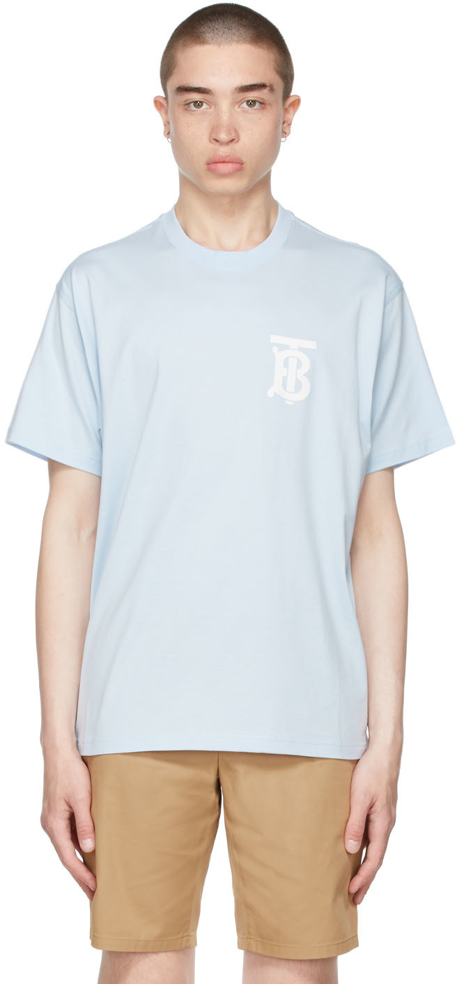 burberry blue t shirt