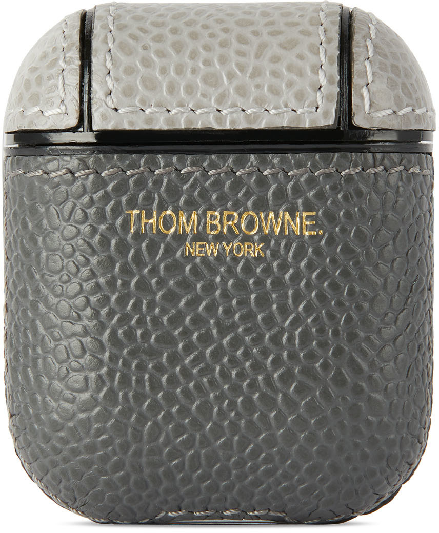 【関税込み】Thom Browne グレー Funmix AirPods ケース Thom Browneのグレー Funmix AirPods ケースがセール中