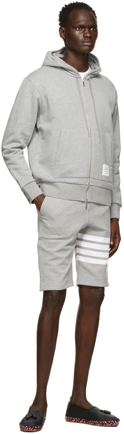 Thom Browne グレー Engineered 4BAR ショーツ