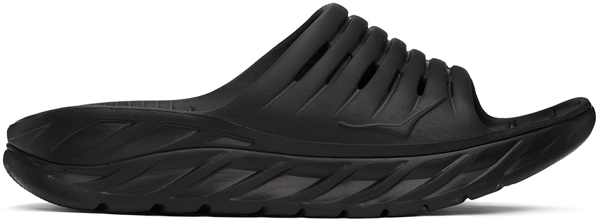 HOKA ORA Recovery Slide 2 Schuhe für Herren in Schwarz Größe 44 - 1099673-BBLC