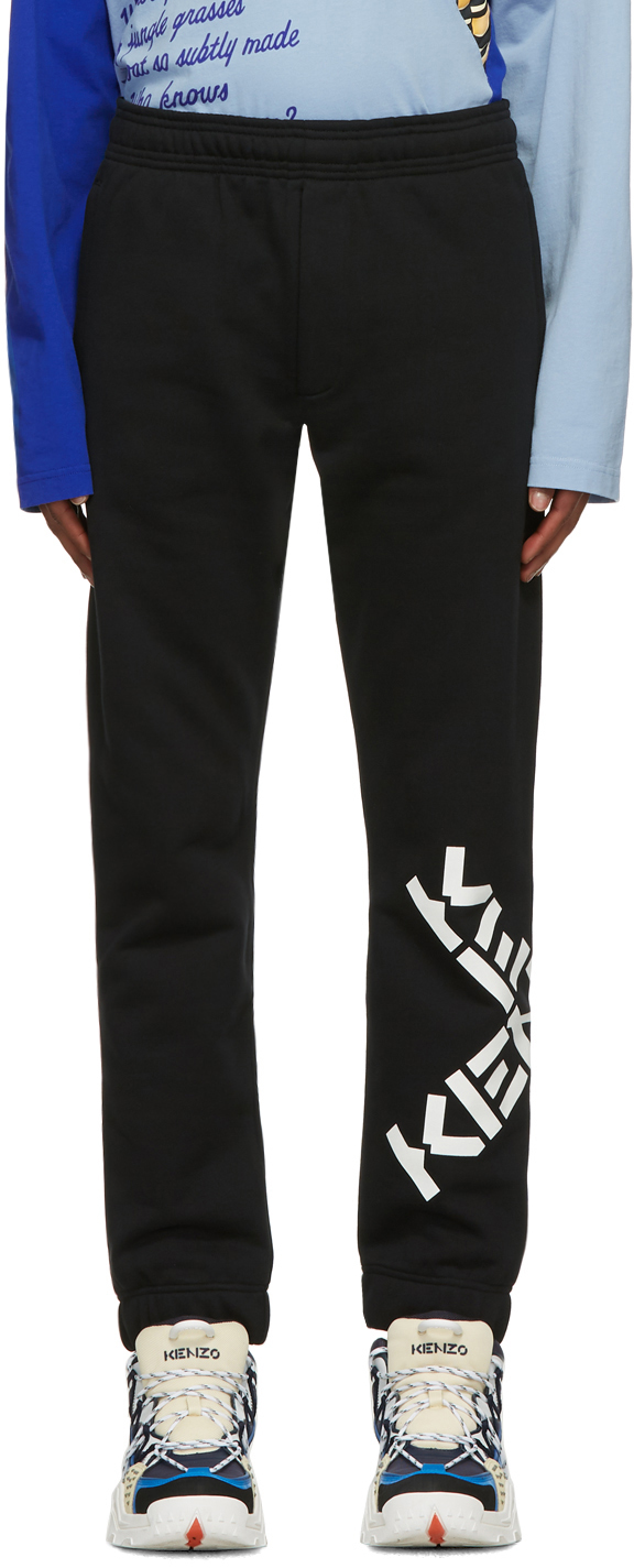 Kenzo Black Big X Sport Lounge Pants | Smart Closet