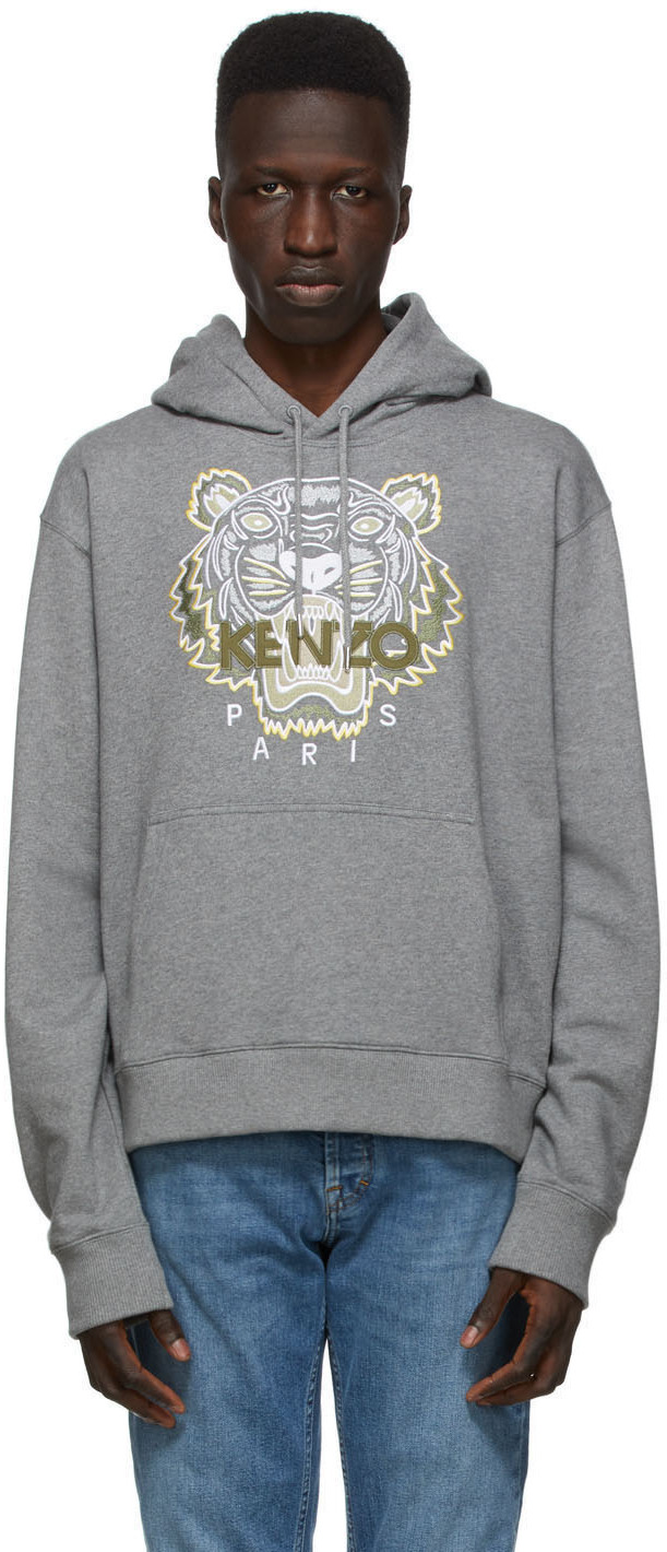 kenzo grey hoodie