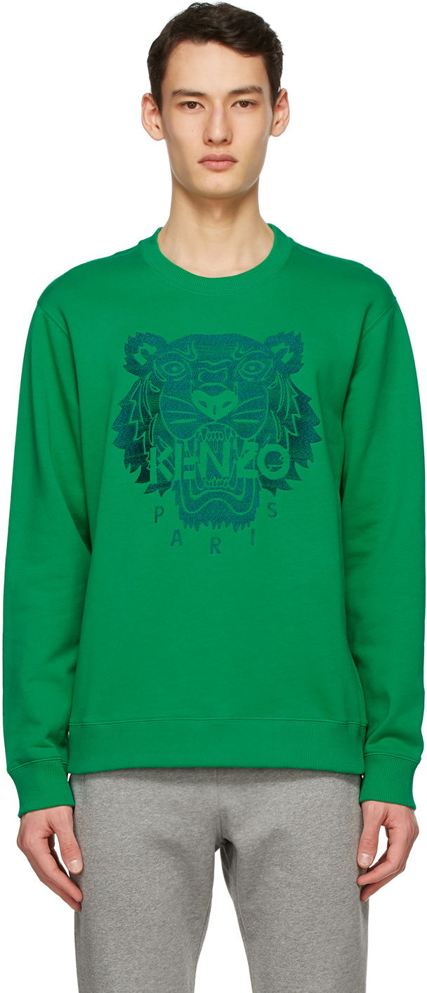 green kenzo sweatshirt