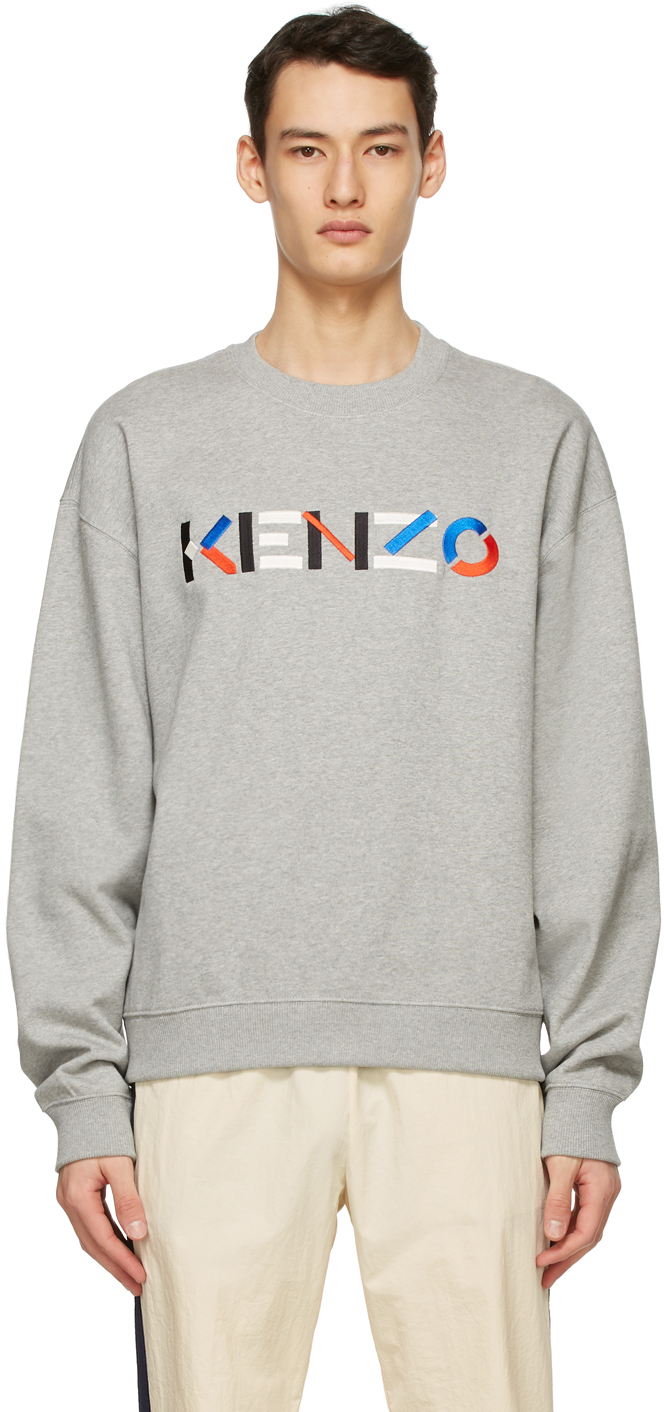 kenzo gray sweatshirt