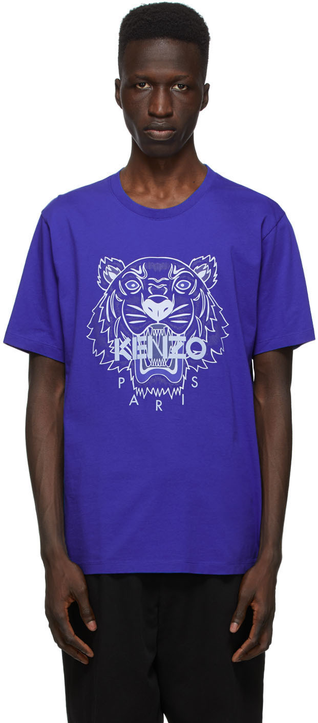 kenzo t shirt purple