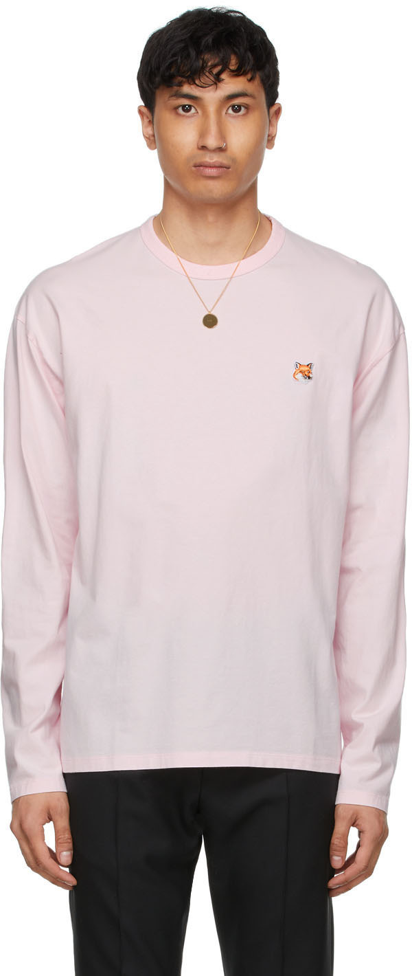 pink full sleeve t shirt