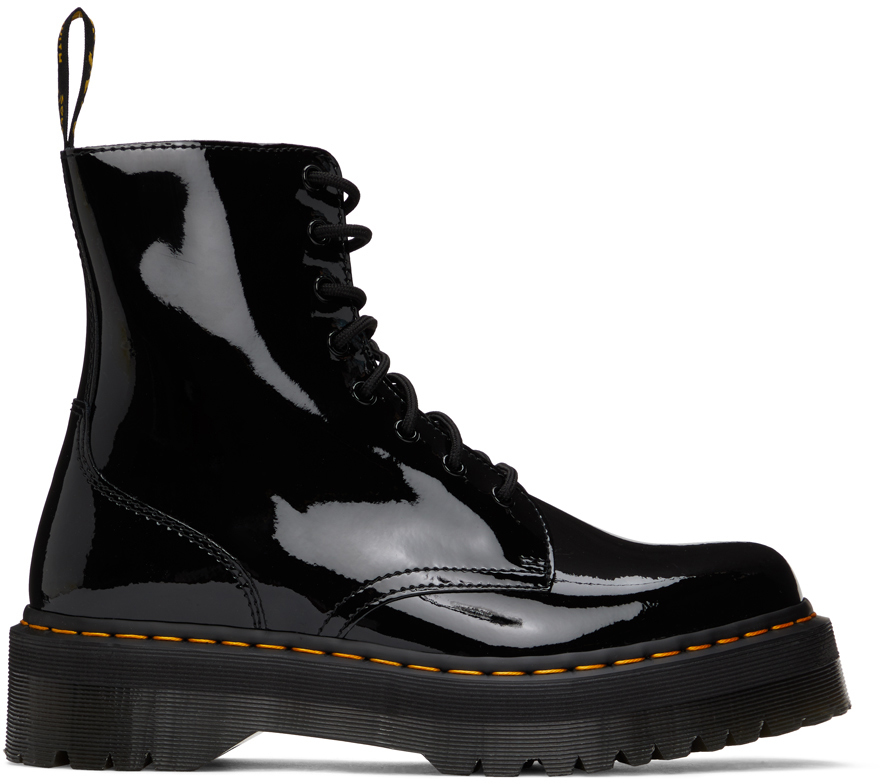 doc martens cuir vernis
