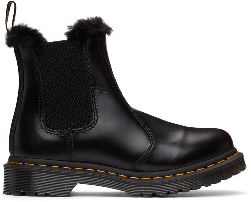 dr martens fourrure