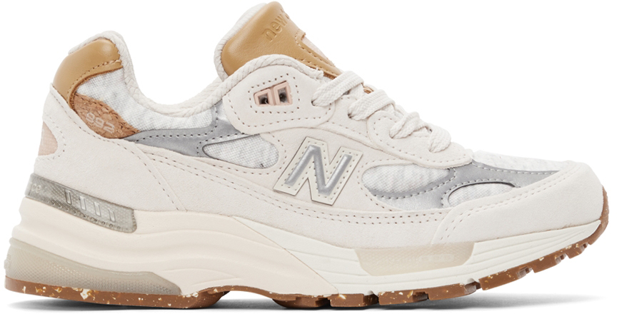 New Balance Baskets Made In US 992 blanc cassé - W992FN