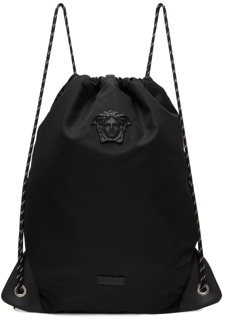Versace La Medusa Nylon One-shoulder Backpack