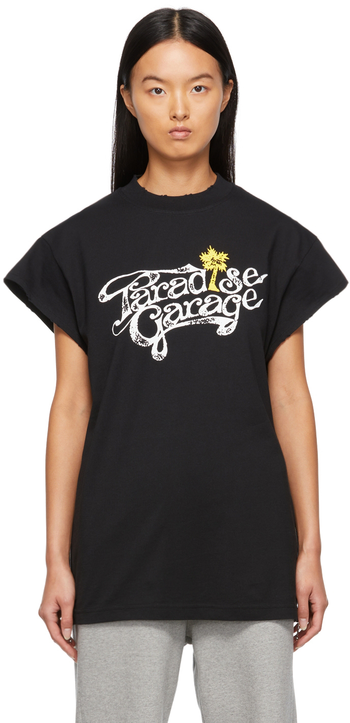 Honey Fucking Dijon Black 'Paradise Garage' T-Shirt