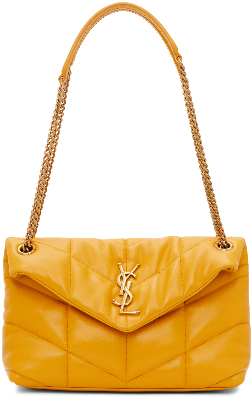 saint laurent yellow bag