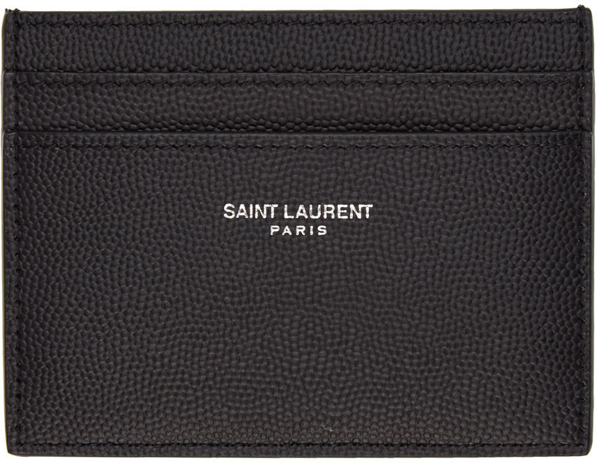 ysl card holder for men