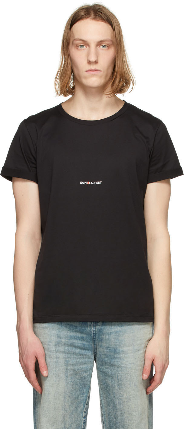 grey saint laurent t shirt