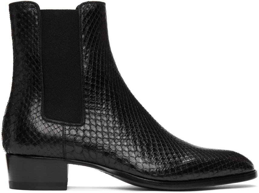 python chelsea boots mens