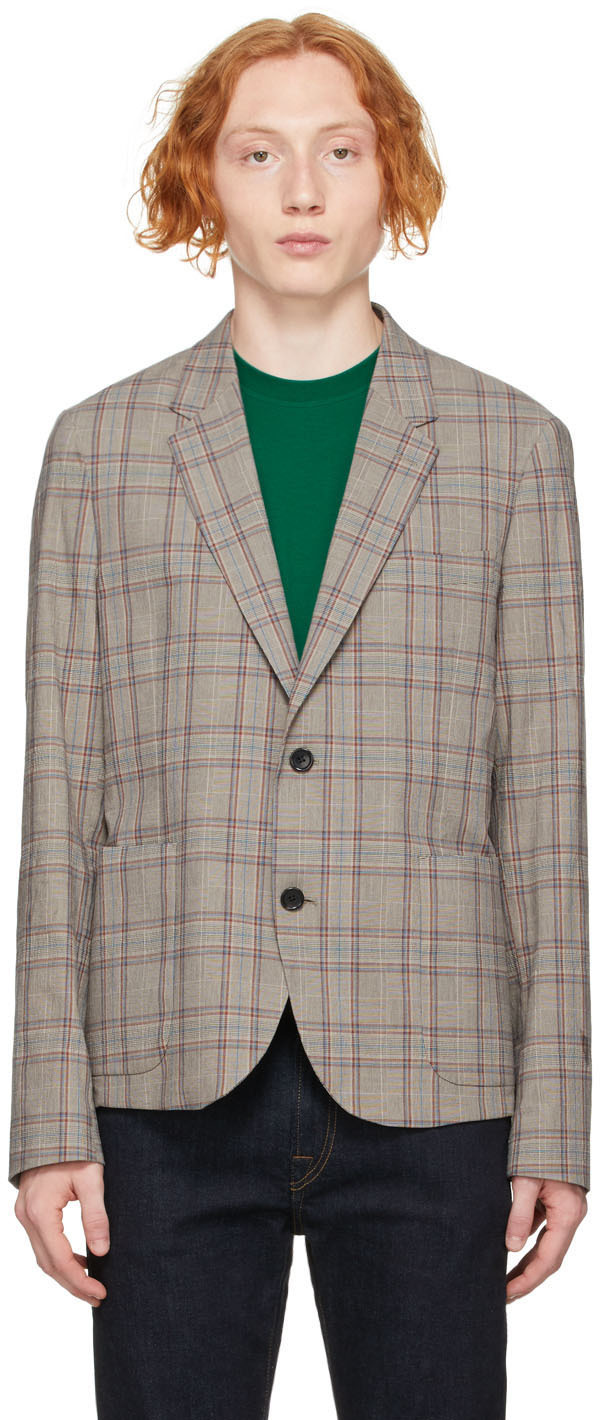 paul smith check jacket