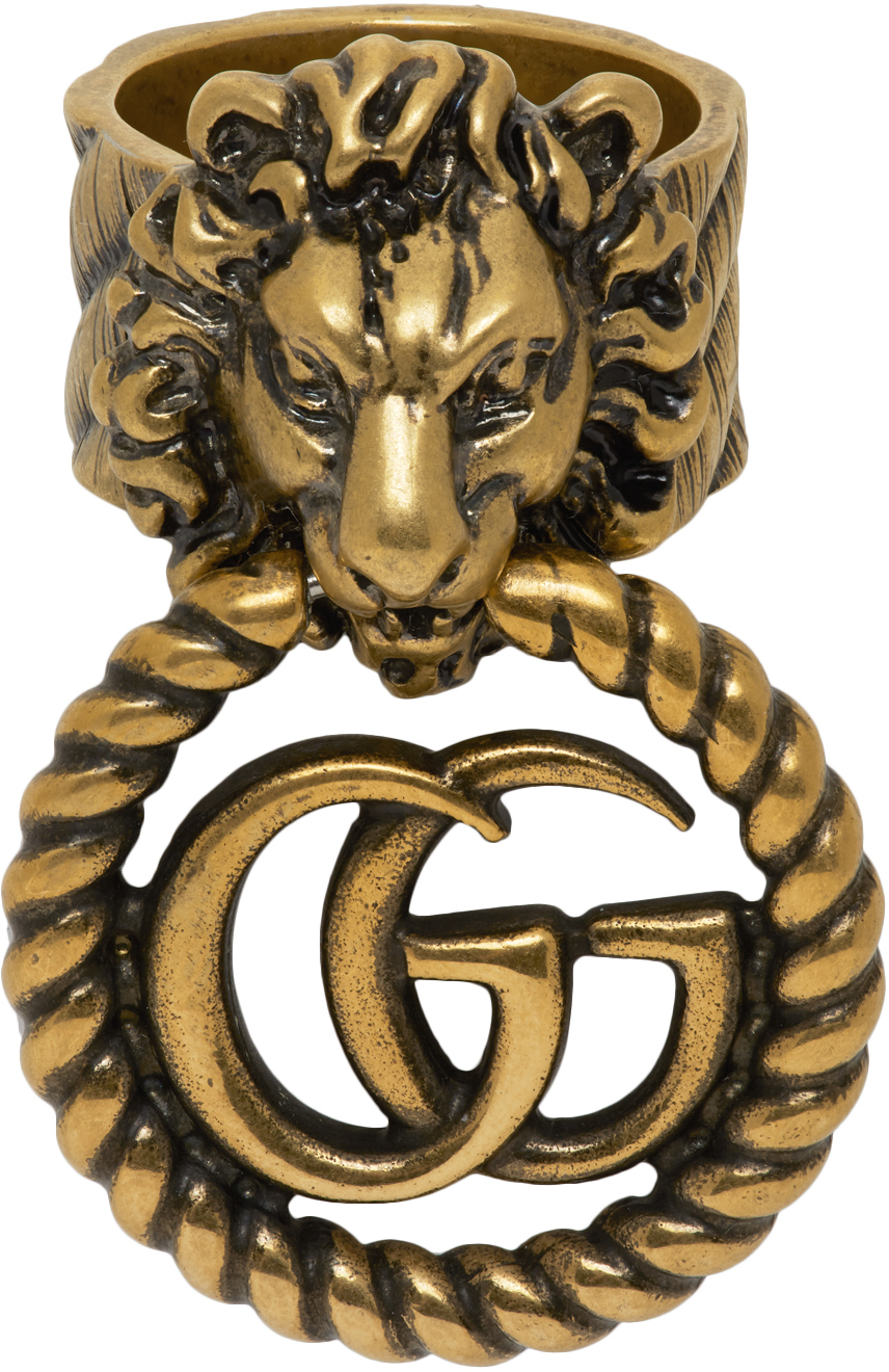 gucci lion logo