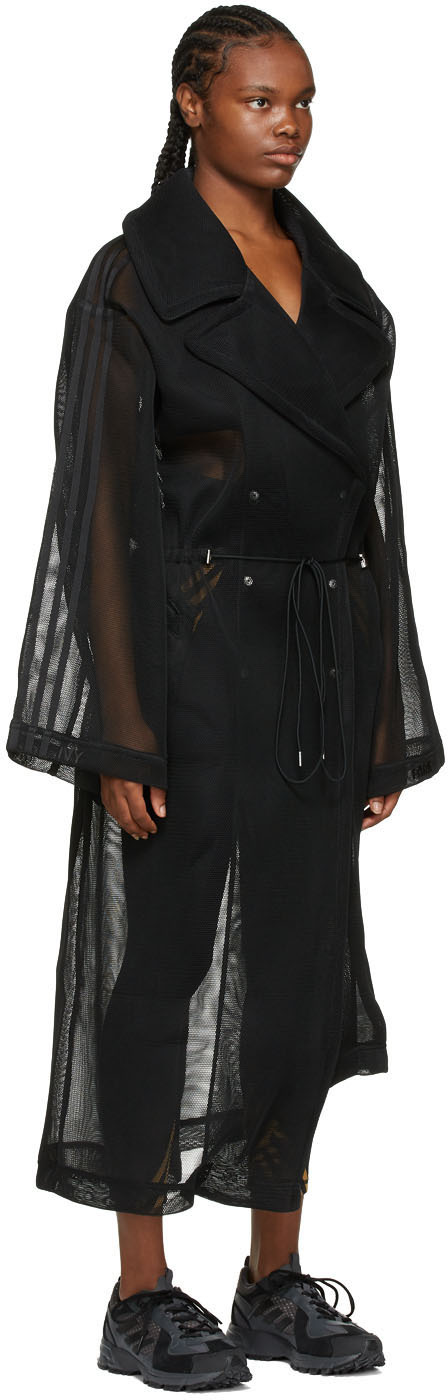 adidas x IVY PARK Black Mesh SPR Coat 