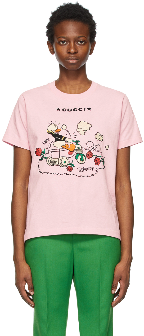 gucci tshirt pink