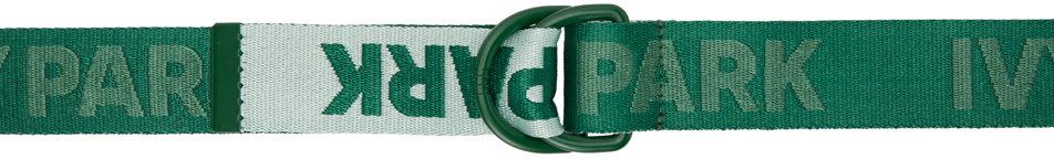adidas x IVY PARK グリーン IVP ロゴ ベルト