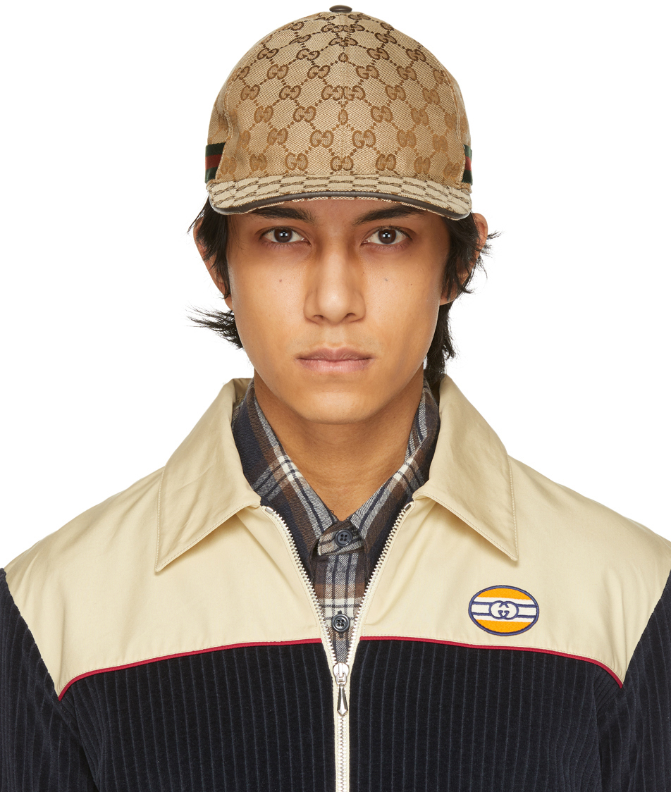 casquette gucci beige