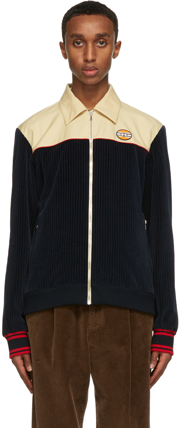 gucci velour jacket