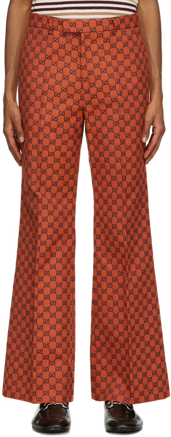 gucci orange pants
