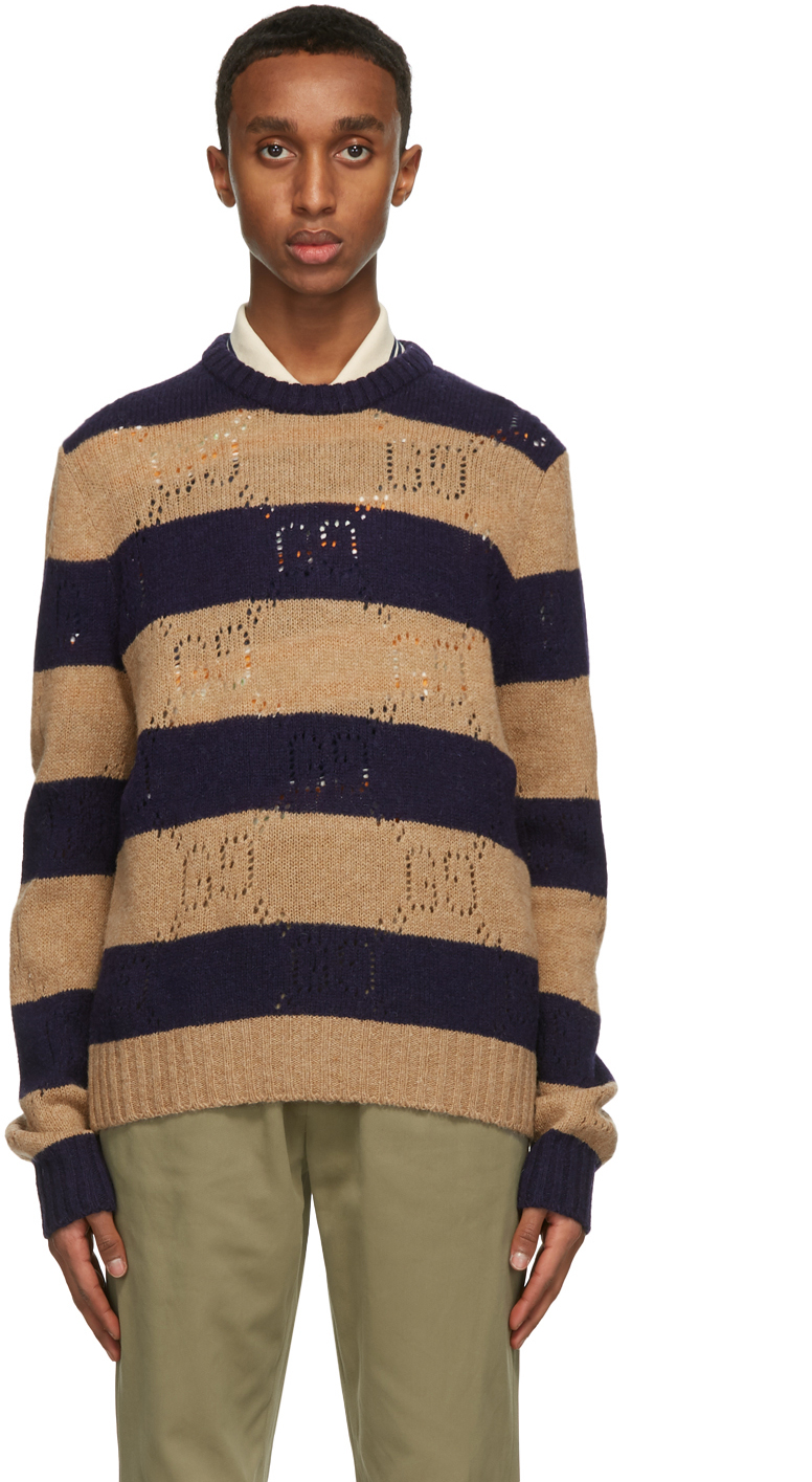 gucci striped sweater