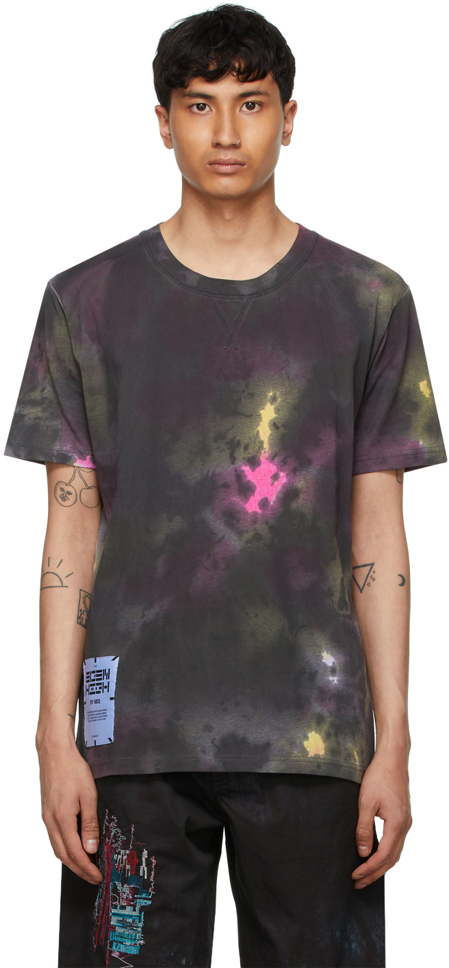 MCQ Black Coverstitch T-Shirt