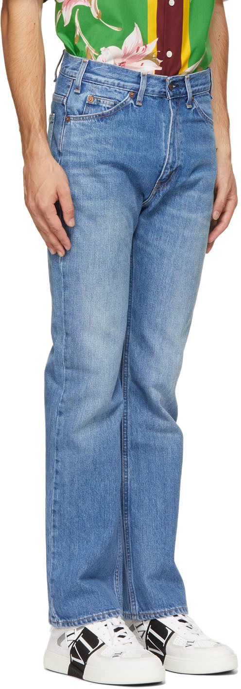 Valentino Blue Levi's Edition Denim 517 Jeans | Smart Closet