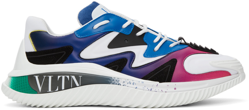 valentino john logo sneakers