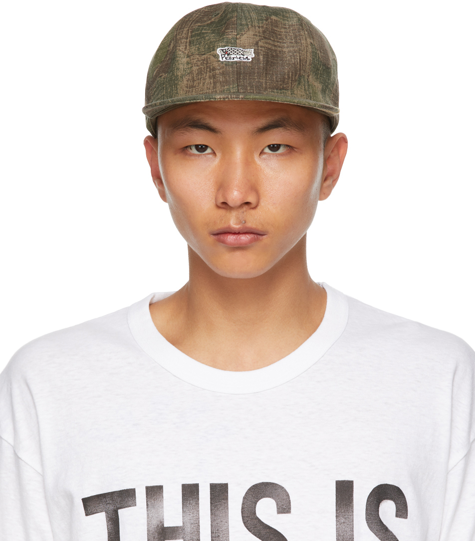 Visvim Green Camo Excelsior Cap | Smart Closet